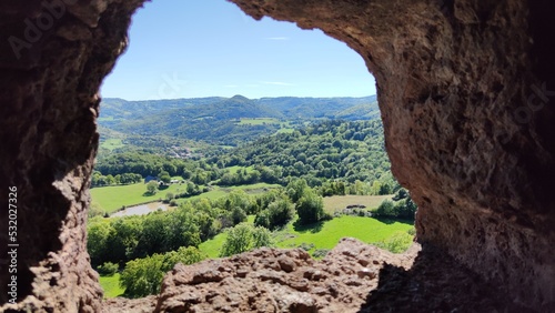 Obraz na plátně Grottes de Jonas, Auvergne, France