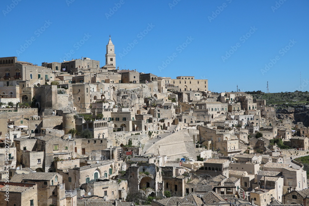 Old Matera in Italy 