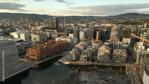 Luxury housing Downtown Oslo Norway photo