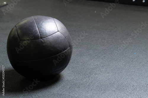 Sports home trampoline backyard patio concept wooden kettlebell equipment, for rebounding workout in fitness and functional iron, club slam. Colorado joy playground, playful