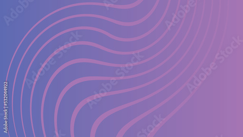 A Simple wavy curvy lines pattern background with smooth soft gradient.