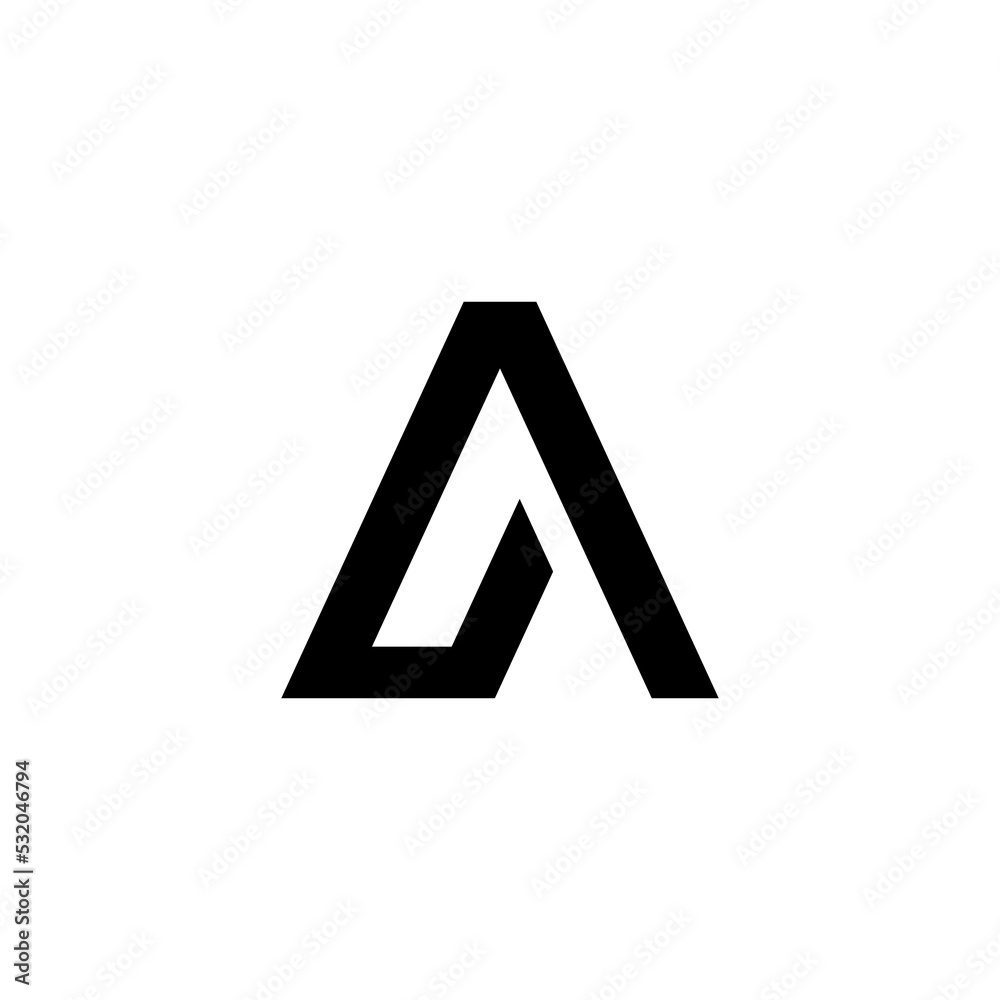 letter A logo vector design, monogram a logo idea letter A logo vector design, monogram a logo idea