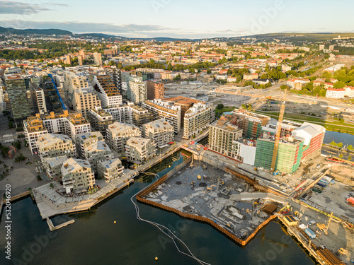 Real estate development in Oslo Norway © Felix Mizioznikov