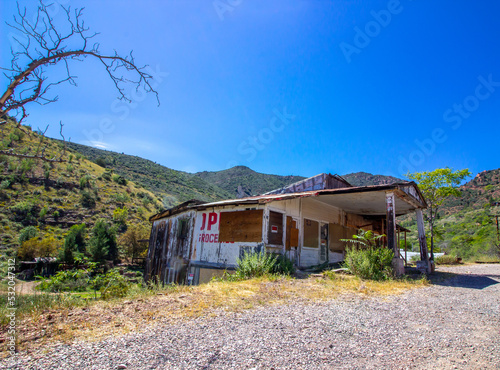 Old Abandoned Store In Arizona Mountains © Tom