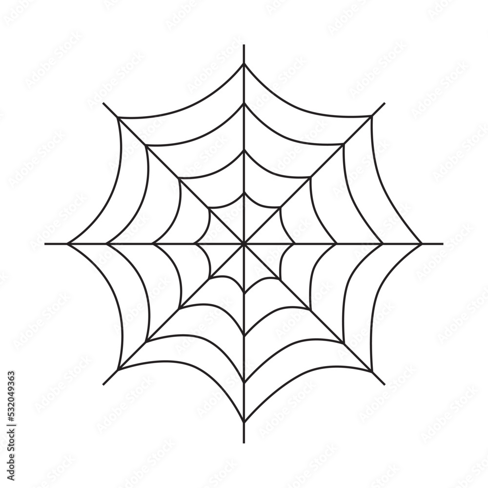 Fototapeta premium halloween spiderweb decoration