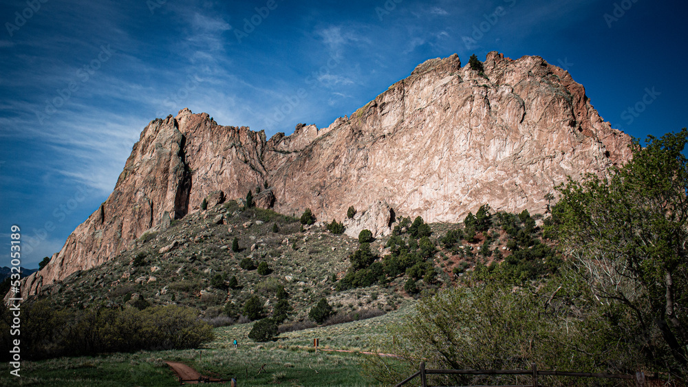 wide rocky landscape - Colorado