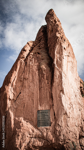 pointy rock formation - Colorado