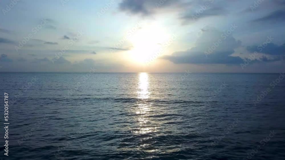 Done shot of coastal waters in Mombasa, Kenya Done shot of coastal waters in Mombasa, Kenya