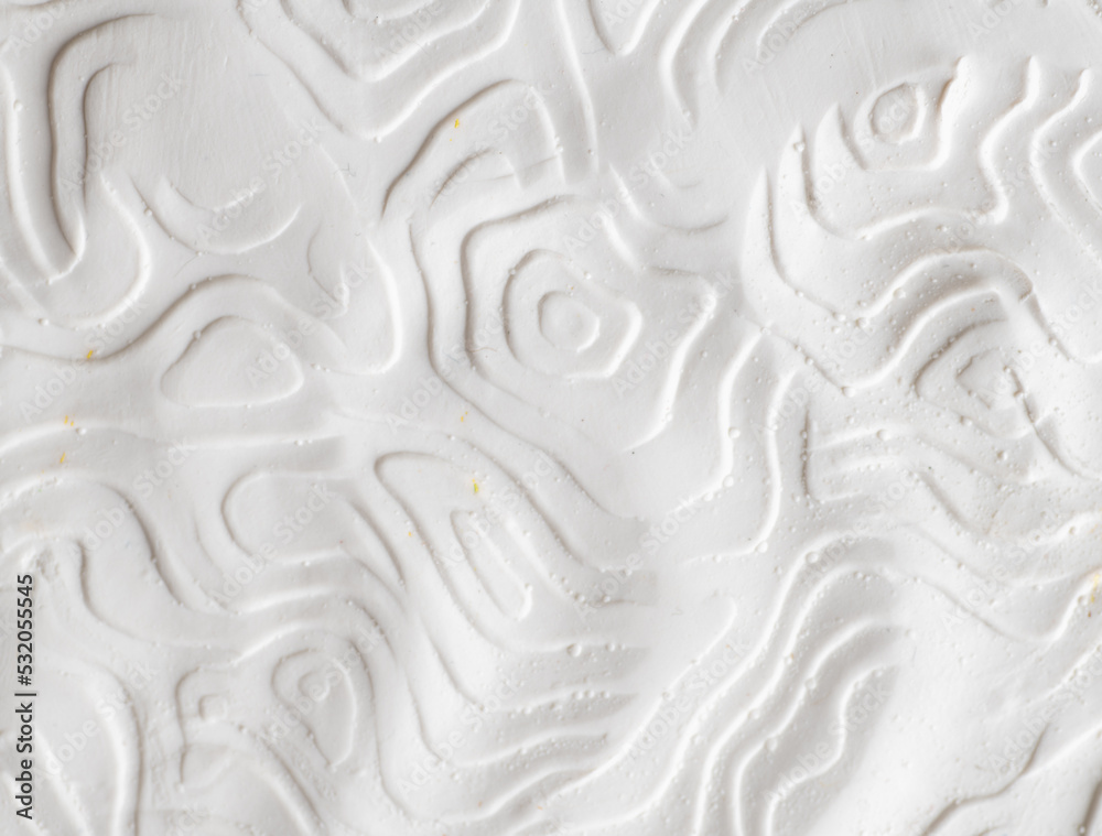 Abstract Light Background of Organic Lines and Soft Shapes