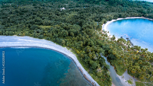 Sidey Beach, This beautiful beach is located in Manokwari, West Papua Province © Ari