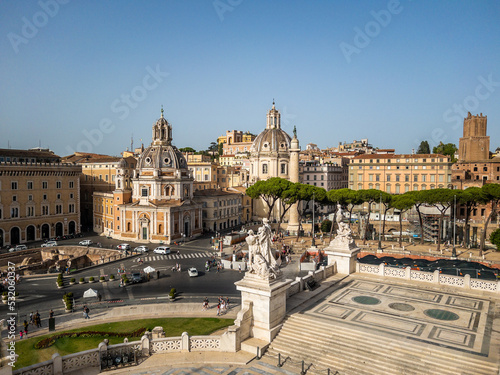 Rome roofs view