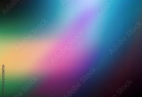 Dark Pink, Yellow vector colorful blur background.