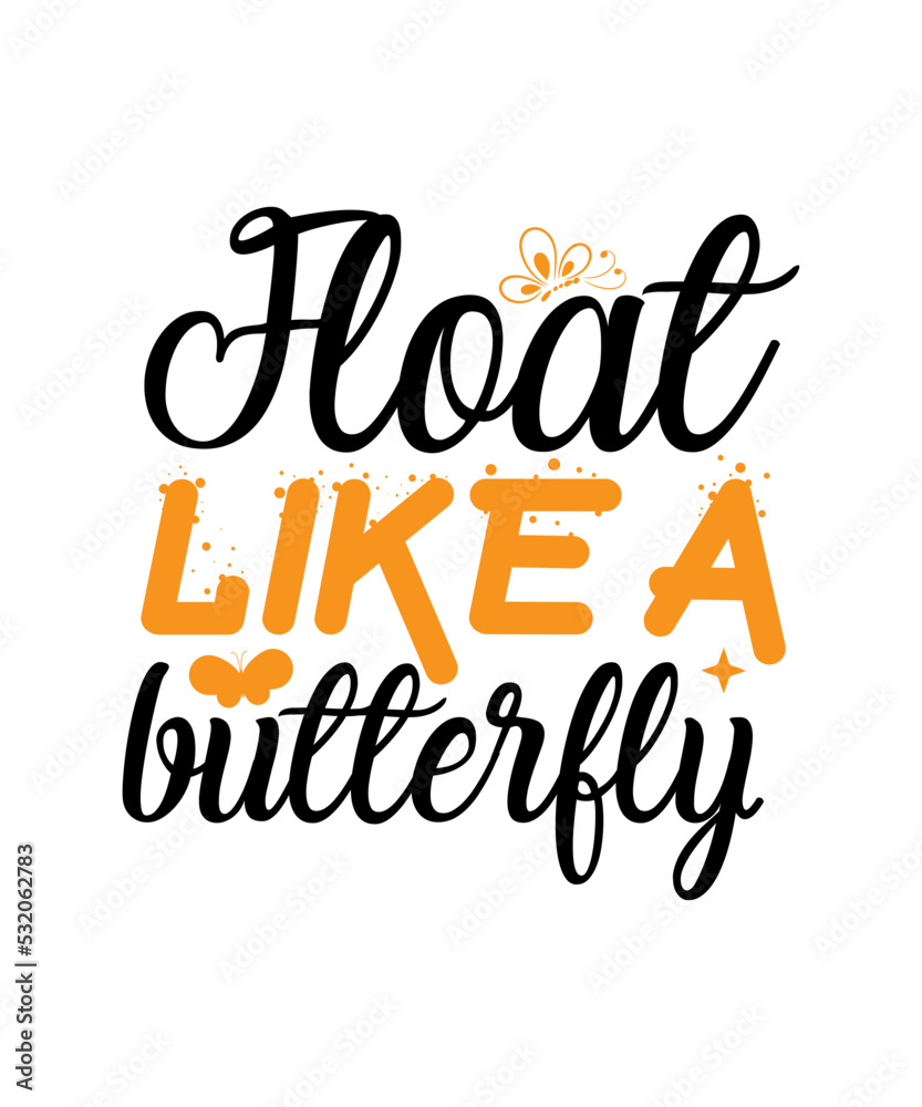 Float like a butterfly SVG, Butterfly SVG design, butterfly craft