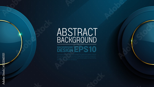 luxury abstract background dark blue color, straight lines overlap layer shadow gradients space composition, 3840 x 2160 monitor size for banner, flyer cover layout, template design