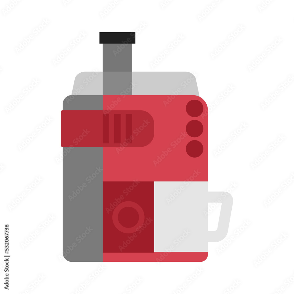 Juicer icon with color style that is suitable for your modern business Juicer icon with color style that is suitable for your modern business