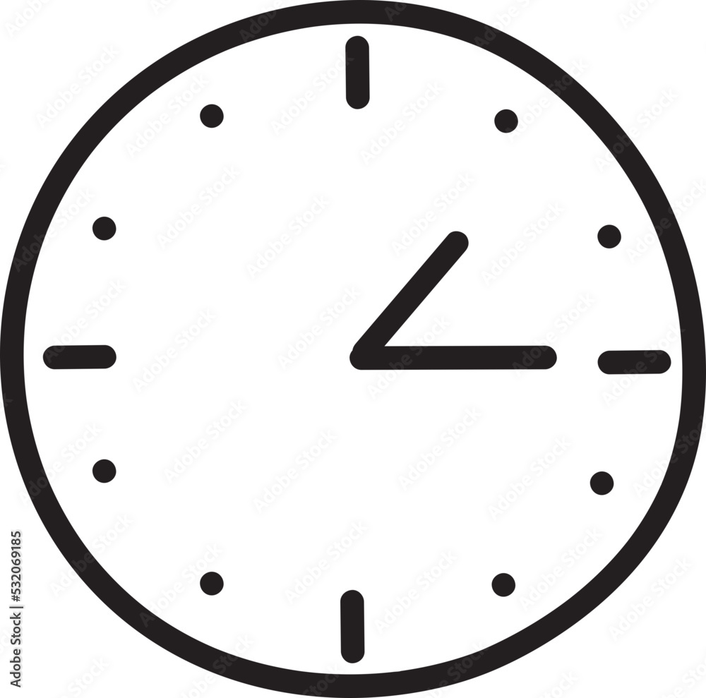 Clock Icon Vector Clock Icon Vector