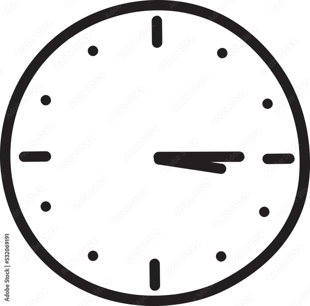 Clock Icon Vector Clock Icon Vector