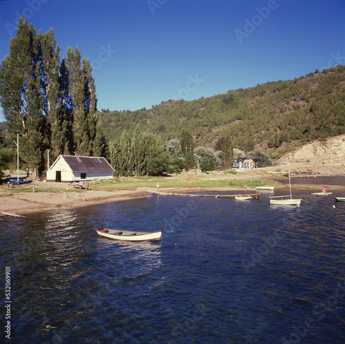 san martin de los andes,neuquen,argentina,lake,day,air viux,water, nature, landscape, panorama, blue, sky, lake, travel, panoramic, mountain, scenic, river, , tourism,  photo