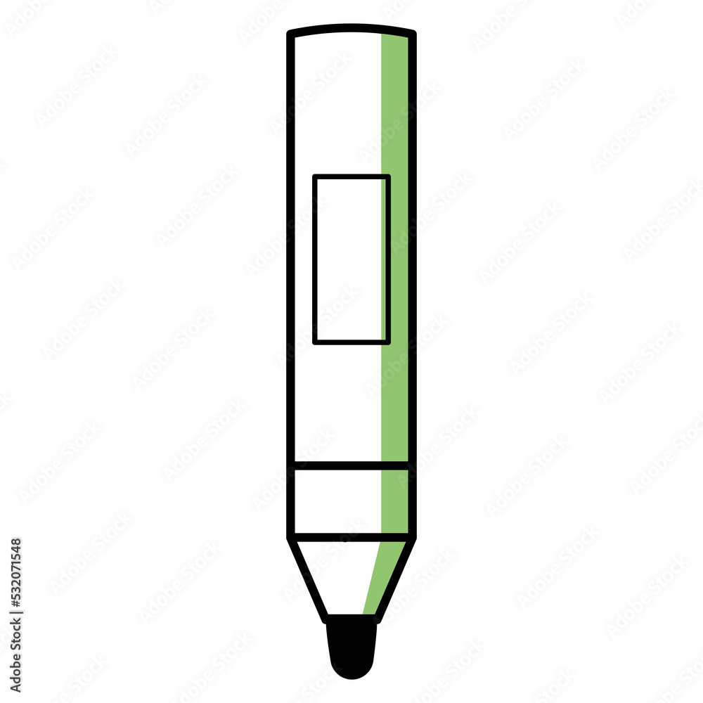 Icon office stationery Marker Pen