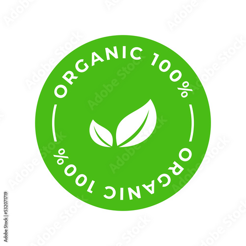 Vegan Or Organic Food Product Label Sticker For food Or Cosmetic Labeling
