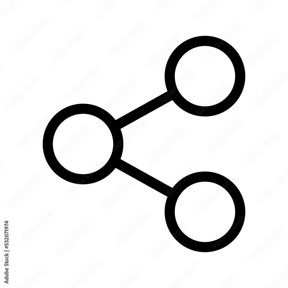 Share Icon Vector Symbol Design Illustration Share Icon Vector Symbol Design Illustration