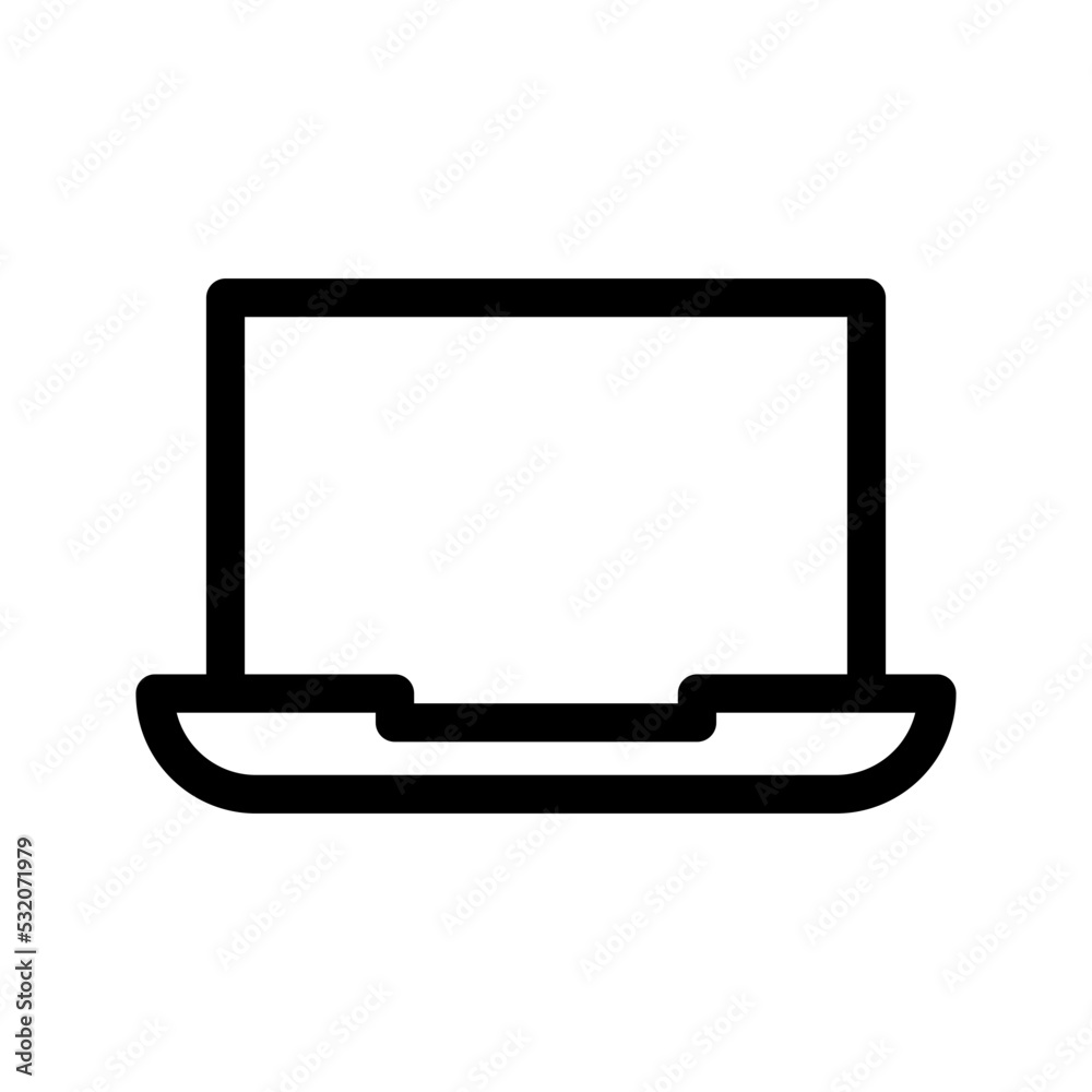 Laptop Icon Vector Symbol Design Illustration Laptop Icon Vector Symbol Design Illustration