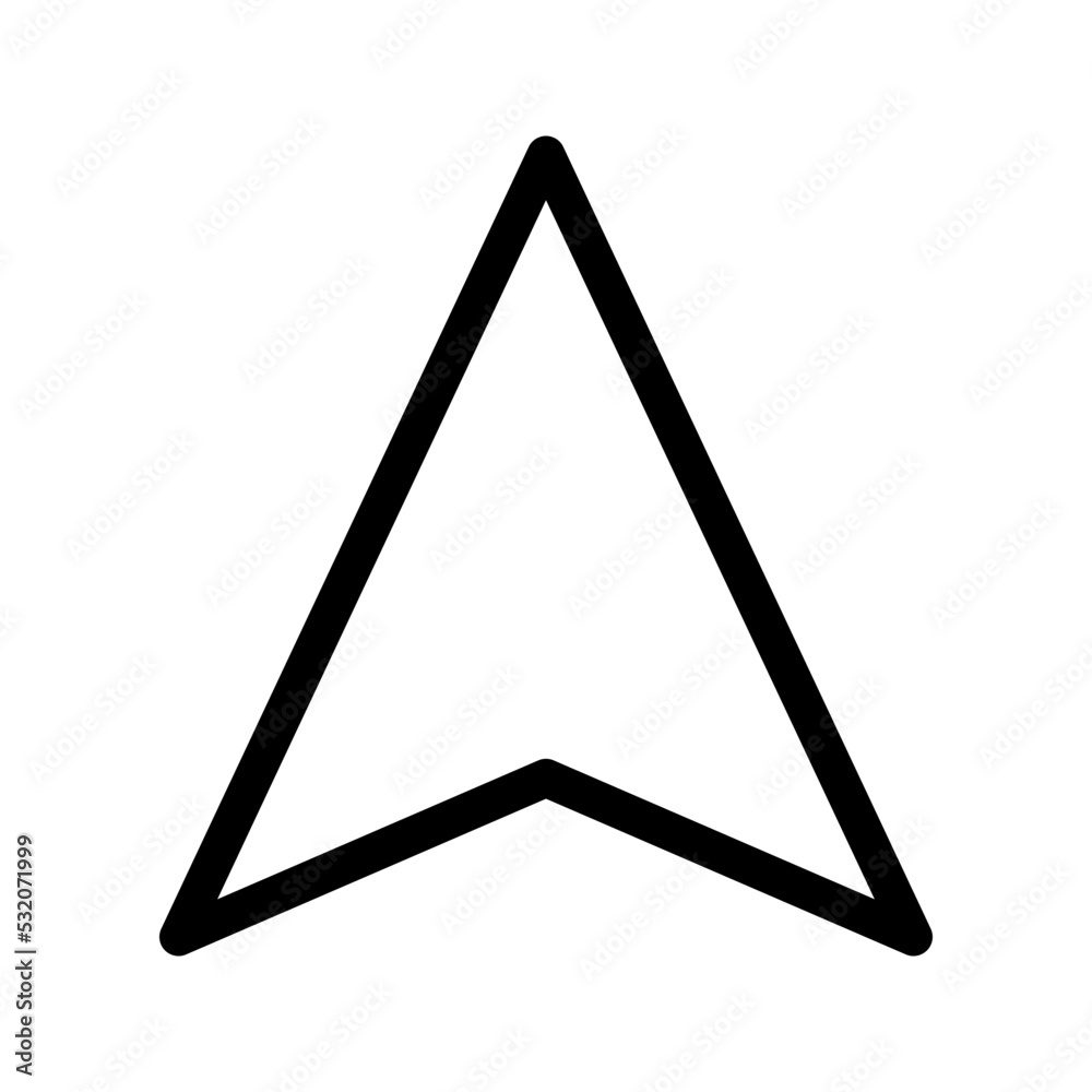 Direction Icon Vector Symbol Design Illustration Direction Icon Vector Symbol Design Illustration