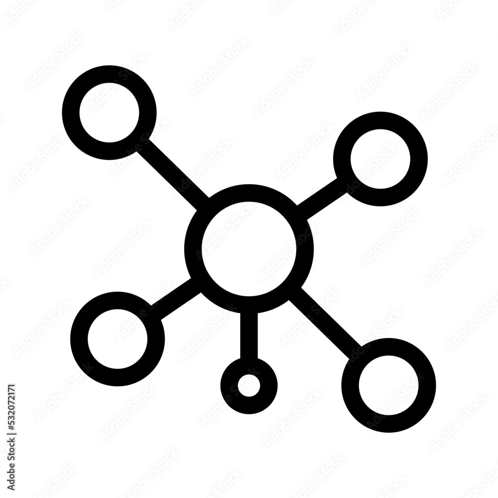 Connections Icon Vector Symbol Design Illustration Connections Icon Vector Symbol Design Illustration