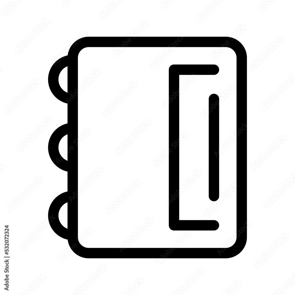 Notes Icon Vector Symbol Design Illustration Notes Icon Vector Symbol Design Illustration