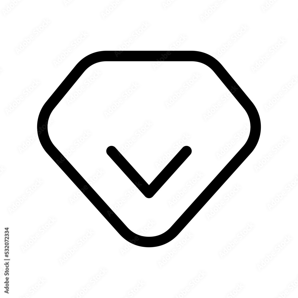 Diamond Icon Vector Symbol Design Illustration Diamond Icon Vector Symbol Design Illustration