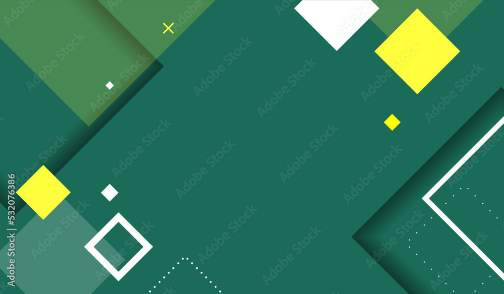 Modern abstact geometric background design with memphis style