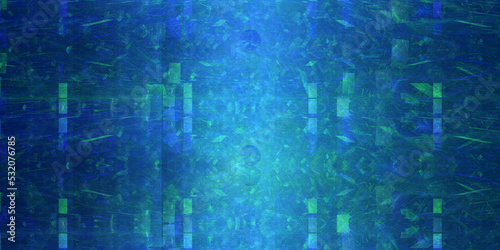 Fraktal Hintergrund Motiv für Druck und Internet in blau