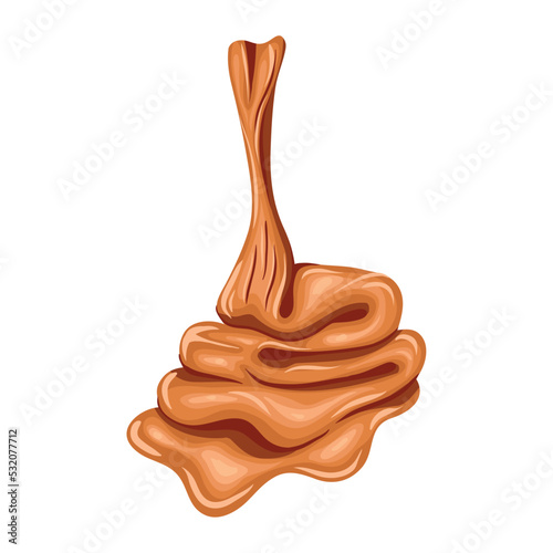 sweet caramel liquid