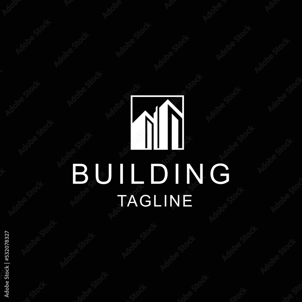 Building logo design icon tamplate Building logo design icon tamplate