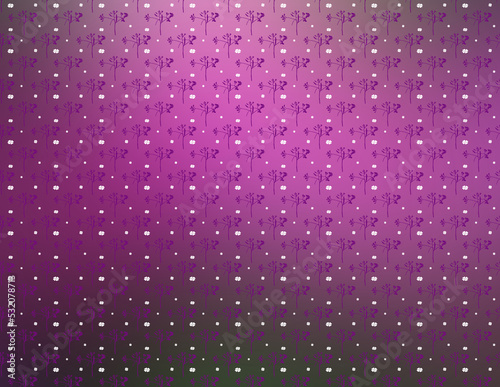 seamless pattern background with flowers