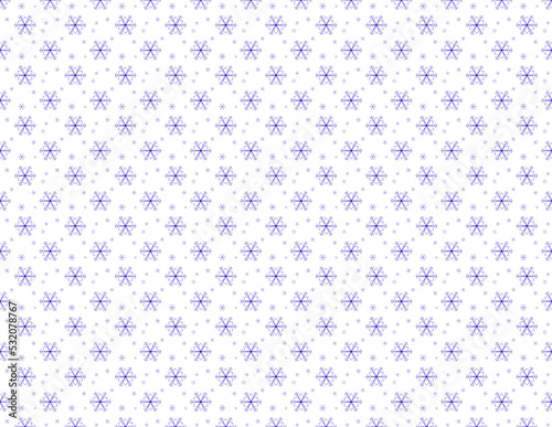 seamless pattern background with snowflakes