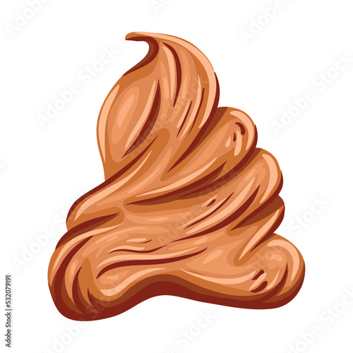 sweet caramel portion