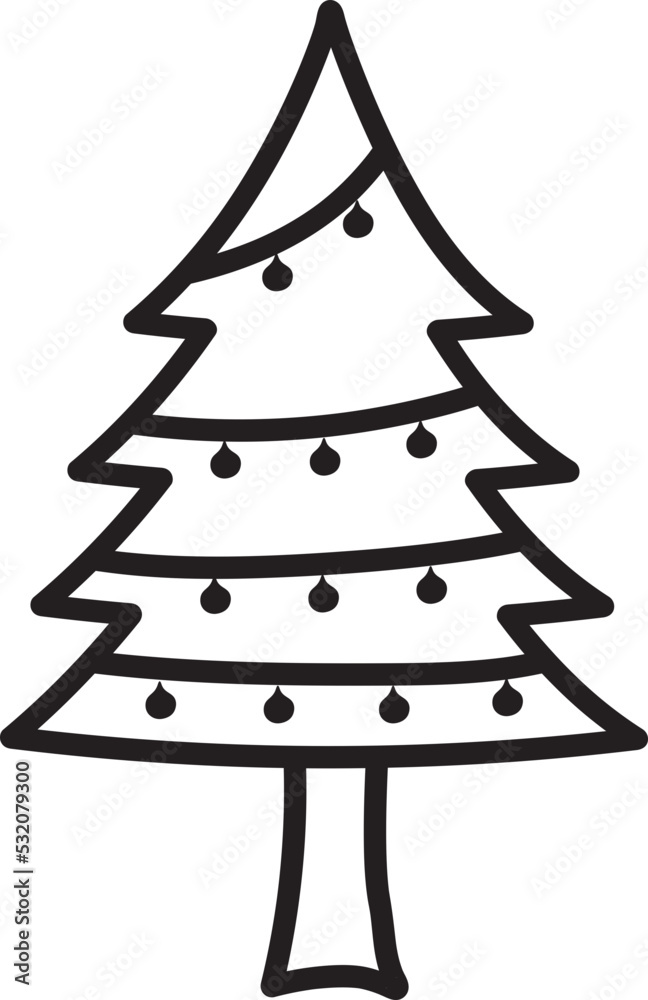 Pine Tree Illustration Pine Tree Illustration