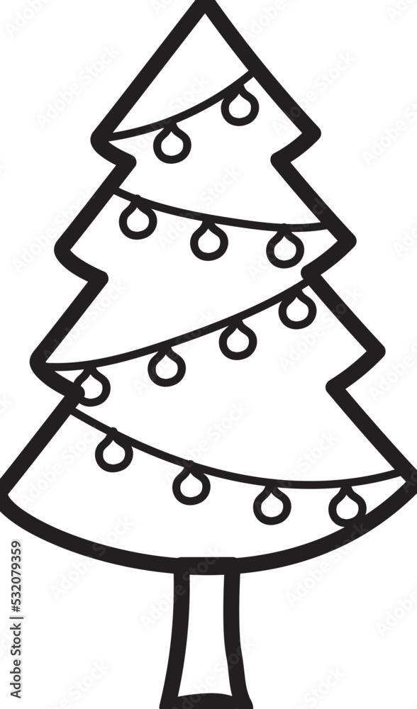 Pine Tree Illustration Pine Tree Illustration