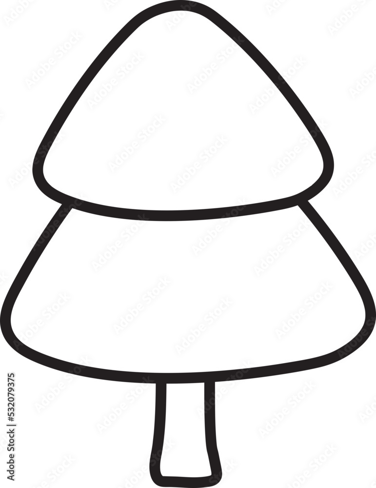 Pine Tree Illustration Pine Tree Illustration