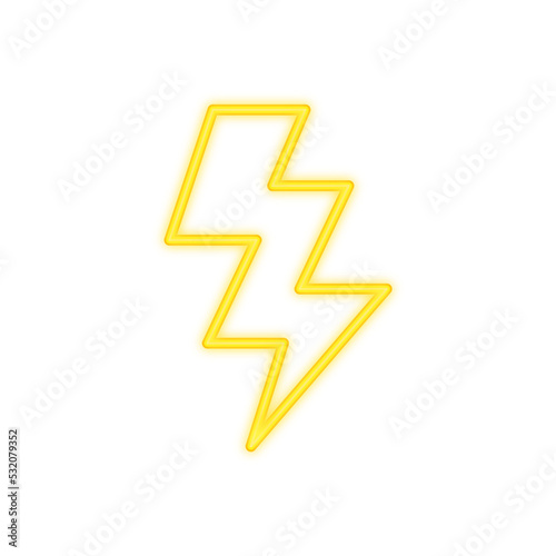 thunder neon signboard