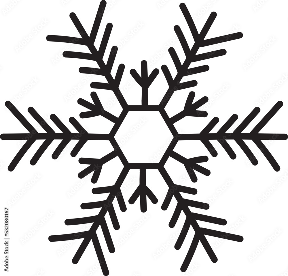 snow icon vector snow icon vector