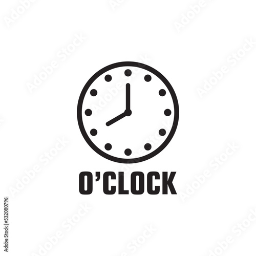 clock icon , timer icon vector