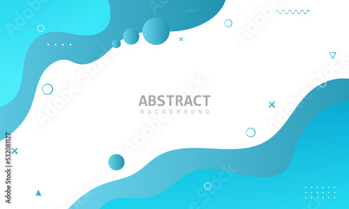 Abstract background with splashes. Colorful template banner with gradient color. Design with liquid shape.