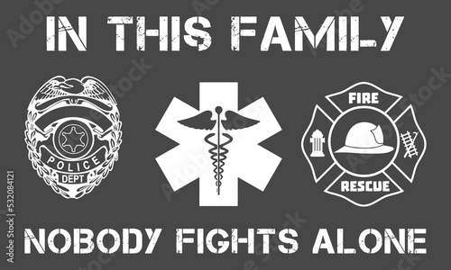 In this family nobody fights alone.