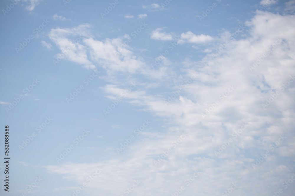 Blue sky with white clouds, sky background. Blue sky with white clouds, sky background.