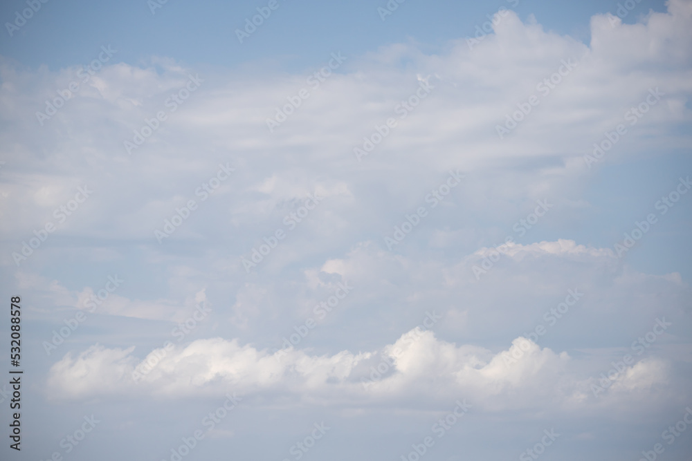Blue sky with white clouds, sky background. Blue sky with white clouds, sky background.