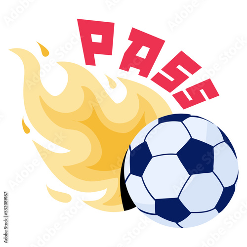 A football match flat icon download