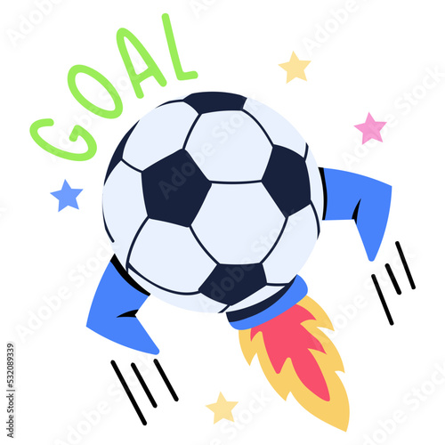 A football match flat icon download