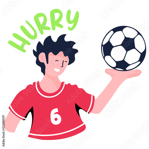 A football match flat icon download